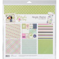 Simple Stories Simple Sets Kit 12\"X12\" St. Patrick\'s Day