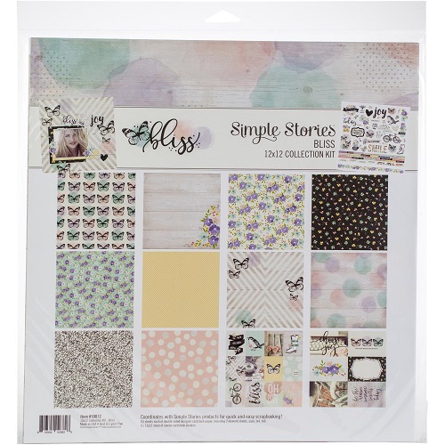 Simple Stories Collection Kit 12\"X12\" Bliss