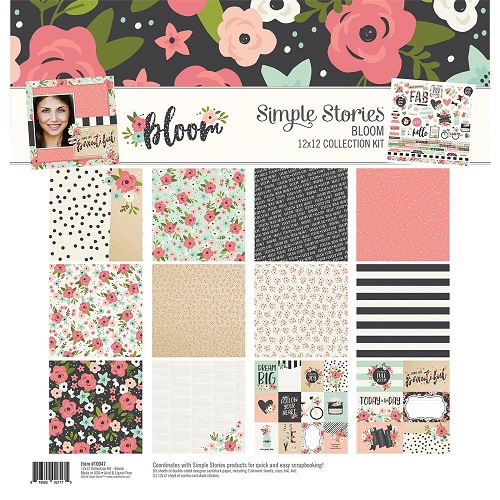 Simple Stories Collection Kit 12\"X12\" Bloom