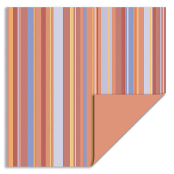 Sticko Style Getaways 12\" x 12\" - Travel Abroad Stripes