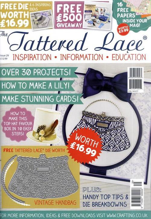 Tattered Lace Magazine - Issue 29 (includes FREE die)