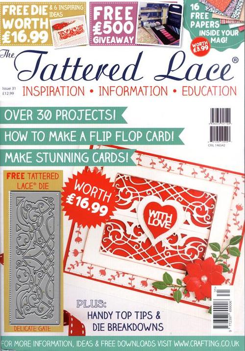 Tattered Lace Magazine - Issue 31 (includes FREE die)