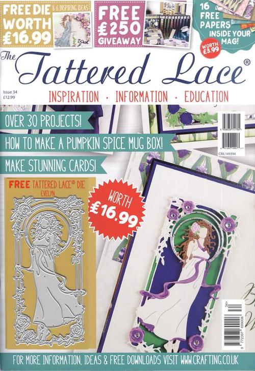 Tattered Lace Magazine - Issue 34 (includes FREE die)