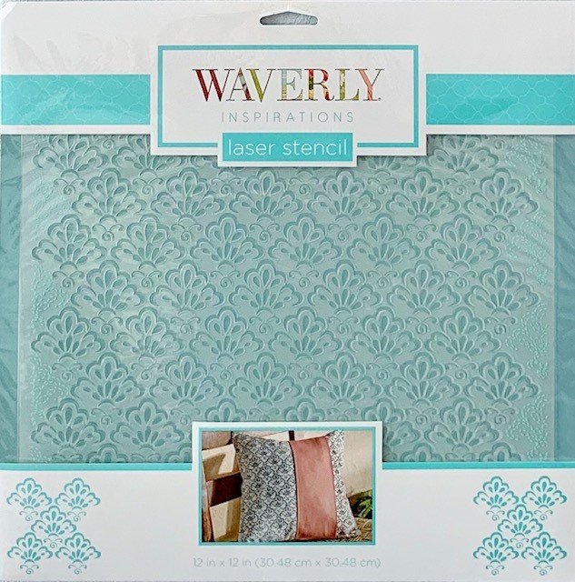 Waverly Inspirations Stencil - Scallop
