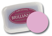 Brilliance Pigment Ink Pad-Pearlescent Orchid