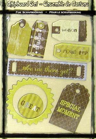 Chipboard Set - Are We There Yet?