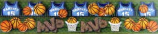 Sports Borders - Basketball - 12"