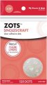 Zots Singles Clear Adhesive Dots-125 Craft