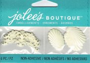 Jolee's Boutique Small-Antique Shells Ivory