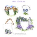 Art Impressions Mini TryFolds Cling Stamps Hello Friend