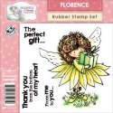 Crafters Companion Angelica Rubber Stamps - Florence