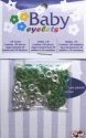 Baby Eyelets 1/8"-Green Leaves