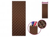 Craft Decor: Crop-It Sticker Leatherette - Brown