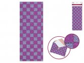 Craft Decor: Crop-It Sticker Fabric - Chex Violet