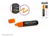 Craft Decor: Chalk-It-Up 10mm Large Marker - Neon Orange