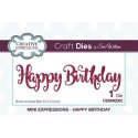 Sue Wilson Mini Expressions Collection Happy Birthday