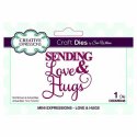 Sue Wilson Mini Expressions Collection Love & Hugs