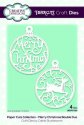 Paper Cuts Collection Merry Christmas Bauble Duo