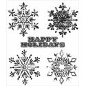 Tim Holtz Rubber Cling Stamps - Weathered Winter