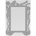 Couture Creations Embossing Folder 5"X7" Frame - Hearts Ease