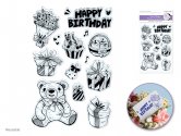 Forever in Time Clear Stamps 4.3"x6.3" - Birthday Treats