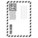 Darice Embossing Essentials Folder - Air Mail Envelope