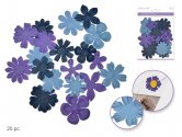 Forever in Time Handmade Paper Flower Medley - Dusk