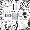 Fancy Pants Acrylic Stamp Set - 12" x 12" - In My Words