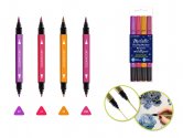 Color Factory Metallic Dual-Tip Markers 4pk - Fresh