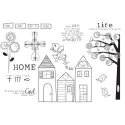 Unity Cling Rubber Stamps 5.5"X7.25" What Matters Most