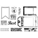 Unity Cling Rubber Stamps 5.5"X7.25" The Best