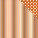 KaiserCraft Back To Basics Paper - Orange Stripe
