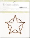 Kaisercraft Self-Adhesive Rhinestones - Sheriff's Star Copper