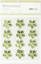 Kaisercraft Self-Adhesive Flower Rhinestones 12/Pkg-Mint