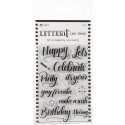 Ranger Letter It Clear Stamp Set 4"X6" - Party
