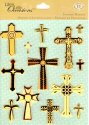 K&Company Life's Little Occasions Sticker Medley-Crosses