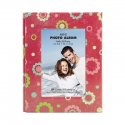 MBI Mini Photo Album Brag Book - Floral Dots
