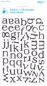 Momenta Stickers Puffy Alphabet - B & W Dot