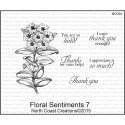 North Coast Creations Cling Rubber Stamps 5"X6.75" Sentiment 7