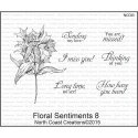 North Coast Creations Cling Rubber Stamps 5"X6.75" Sentiment 8