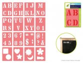 Color Factory: Complete Letter Stencil Sets - 1.5"