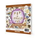 Hunkydory Pop-A-Topper Pad 6.5"x6.5"- It's a Cat's & Dog's Life