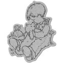 PENNY BLACK-Slapstick Cling Rubber Stamp - Nose to Nose