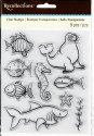Recollections Clear Stamps 4.75" x 5.5" - Fun Fish