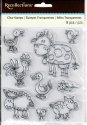 Recollections Clear Stamps 4.75" x 5.5" - Farm Animals