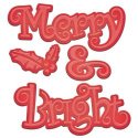 Spellbinders D-Lites Holiday-Merry & Bright