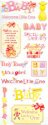 Glitter Stickers - Baby Girl Sayings
