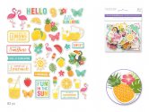 Forever in Time Die Cut Embellishments 70 pc - Hello Sunshine