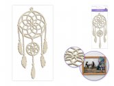 Forever in Time Laser-Cut Primed Chipboard Accent-Dream Catcher