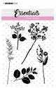 Studio Light Clear Stamp Flowers/leaves Essentials nr.22